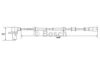 BOSCH 0 265 006 162 Sensor, wheel speed
